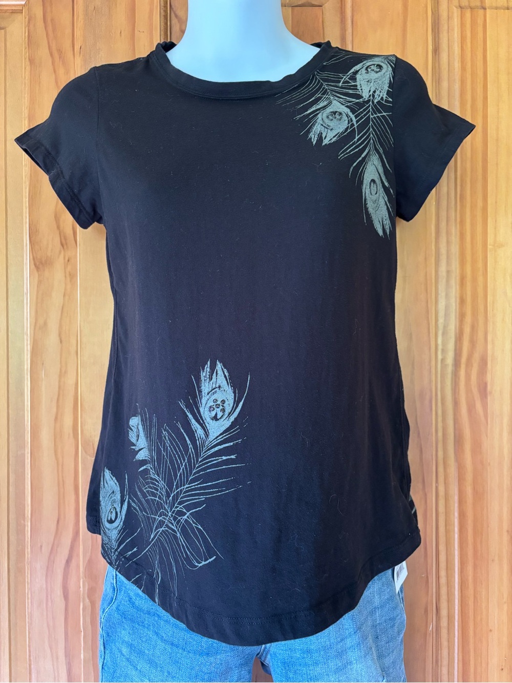 Cotton maternity tee